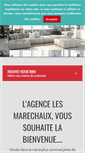 Mobile Screenshot of agence-marechaux.com